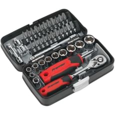 Sealey 38 Piece 1/4" Drive Bit and Socket Set