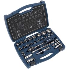 Sealey AK8992 26 Piece 1/2" Drive Socket Set