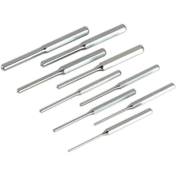 Sealey 9 Piece Roll Pin Punch Set Metric