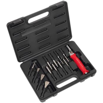 Sealey AK9214 13 Piece Interchangeable Cold Chisel and Punch Set