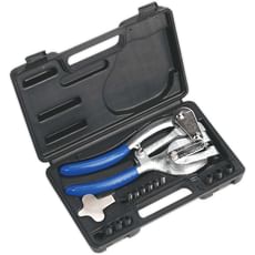Sealey 14 Piece Metal Hole Punch Set