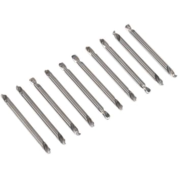 Sealey 10 Piece Double End Drill Bit Set