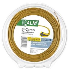 ALM SL324 Replacement Bi-Component Square Grass Trimmer Line 2.4mm x 80m for All Medium Duty Petrol Grass Trimmers using 2.4mm Line ALM SL324 Replacement Bi-Component Square Grass Trimmer Line 2.4mm x 80m for All Medium Duty Petrol Grass Trimmers using 2.4mm Line