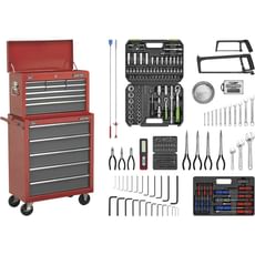 Sealey American Pro 14 Drawer Roller Cabinet and Tool Chest + 239 Piece Tool Kit