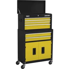 Sealey 6 Drawer Top Chest and Tool Roller Cabinet Combination