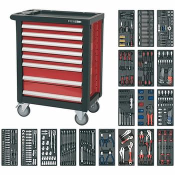 Sealey Premier 8 Drawer Roller Cabinet + 707 Piece Tool Kit