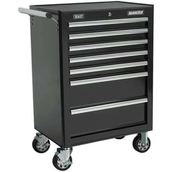 Sealey 7 Drawer Ball Bearing Runner Tool Roller Cabinet