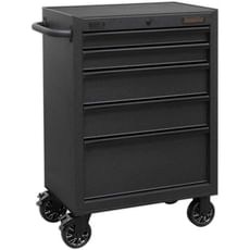 Sealey Superline Black Edition 5 Drawer Roller Cabinet