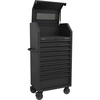 Sealey 9 Drawer Tower Tool Roller Cabinet and Power Strip