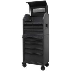 Sealey Superline Black Edition 9 Drawer Roller Cabinet and Tool Chest