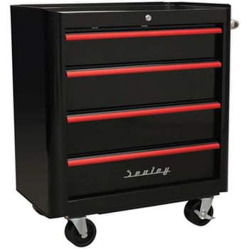 Sealey Retro Style 4 Drawer Roller Cabinet