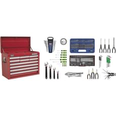 Sealey Superline Pro 10 Drawer Heavy Duty Tool Chest + 138 Piece Tool Kit