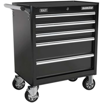 Sealey Superline Pro 5 Drawer Heavy Duty Roller Cabinet