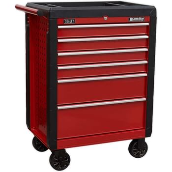 Sealey AP3406 6 Drawer Roller Cabinet