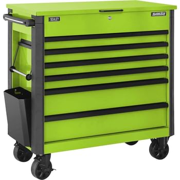 Sealey 6 Drawer Ball Bearing Slide Tool Roller Cabinet