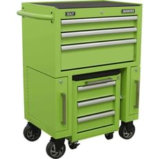 Sealey Tool Roller Cabinet and Pull Out Utility Seat