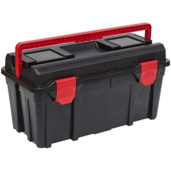 Sealey Plastic Locking Carry Handle Tool Box
