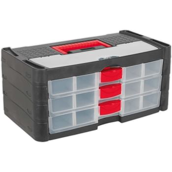 Sealey AP793 3 Drawer Stackable Storage Organiser