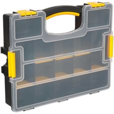 Sealey Stackable 15 Compartment Organiser Case