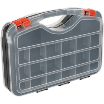 Sealey 42 Compartment Double Sided Organiser Case