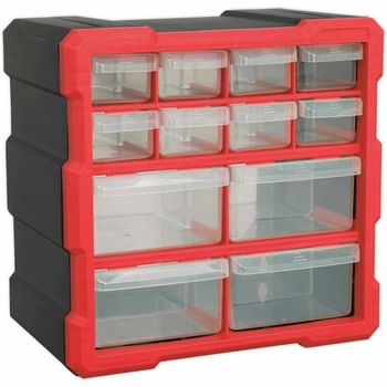 Sealey APDC12R 12 Drawer Cabinet Box