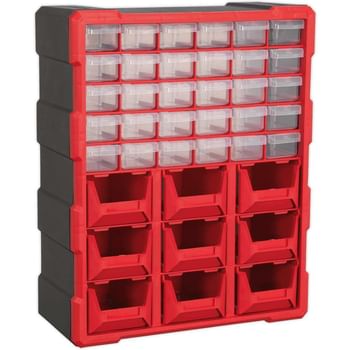 Sealey APDC39R 39 Drawer Cabinet Box