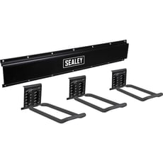 Sealey APH Wall Mount Storage Rail and Closed End Hooks Kit