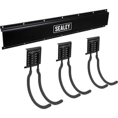 Sealey APH Wall Mount Storage Rail and Large Hooks Kit