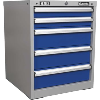 Sealey Premier Industrial Workstation Cabinet 5 Drawer