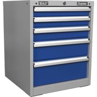 Sealey Premier Industrial Workstation Cabinet 5 Drawer 
