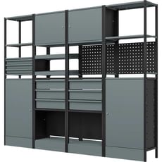 Sealey 4 Unit Wide Modular Racking System Combo