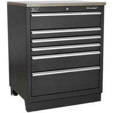 Sealey Premier Heavy Duty Modular Floor Cabinet 6 Door MSS System