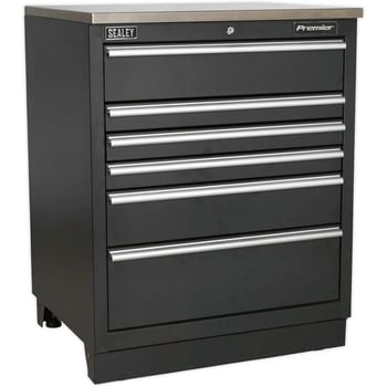 Sealey Premier Heavy Duty Modular Floor Cabinet 6 Door MSS System