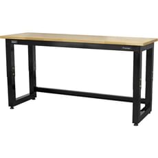 Sealey Heavy Duty Adjustable Wooden Worktop Workbench