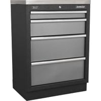Sealey Superline Pro Modular Cabinet 4 Drawer MSS System 