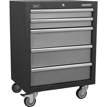 Sealey Superline Pro Modular Mobile Cabinet 5 Drawer MSS System