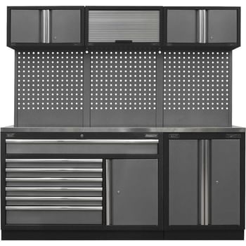 Sealey Superline Pro MSS Stainless Steel Worktop Storage System
