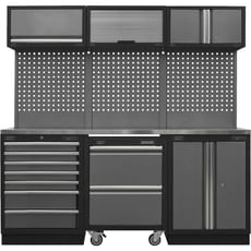 Sealey Superline Pro MSS Stainless Steel Worktop Storage System