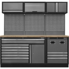 Sealey Superline Pro MSS Wood Worktop Storage Combo