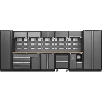 Sealey Superline Pro MSS Wood Worktop Storage Combo