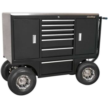 Sealey Premier 7 Drawer Heavy Duty Pit or Yard Cart
