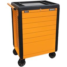 Sealey 7 Drawer Push To Open Hi Vis Tool Roller Cabinet