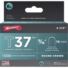 Arrow T37 Round Crown Staples Arrow T37 Round Crown Staples