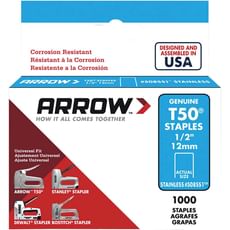 Arrow T50 Stainless Steel Staples