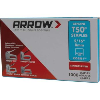 Arrow T50 Stainless Steel Staples