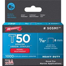 Arrow T50M Monel Staples Arrow T50M Monel Staples