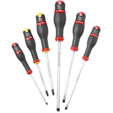 Facom Protwist Shock 5 Piece Slotted and Phillips Screwdriver Set