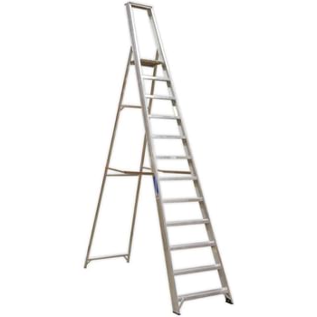Sealey Industrial Aluminium Step Ladder