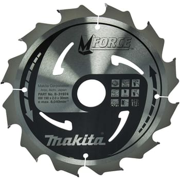 Makita MFORCE Circular Saw Blade for Wood Cutting