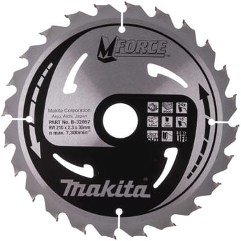 Makita MFORCE Circular Saw Blade for Wood Cutting